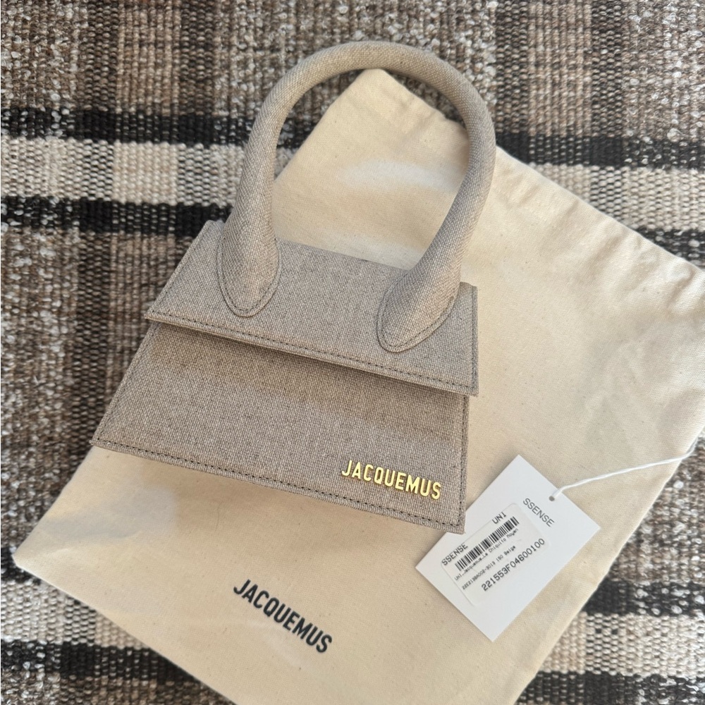 JACQUEMUS LE CHIQUITO MOYEN BAG - BEIGE